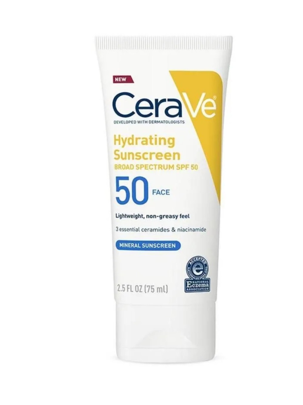 CeraVe- Hydrating Sunscreen SPF 50 Face -NEW